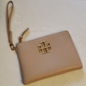 Tory Burch Rose Pink Clutch/wristlet